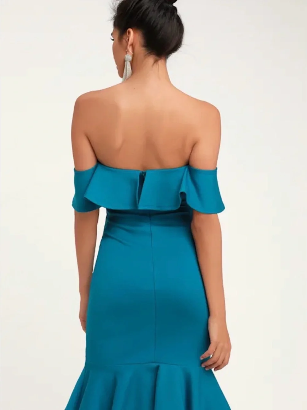 Lulus Confidence Boost Off-the-Shoulder Bodycon Dress - New with tags